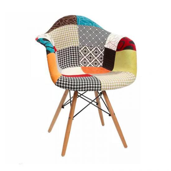 Scandinavian Patchwork Doily Chair – Furniture House Manila